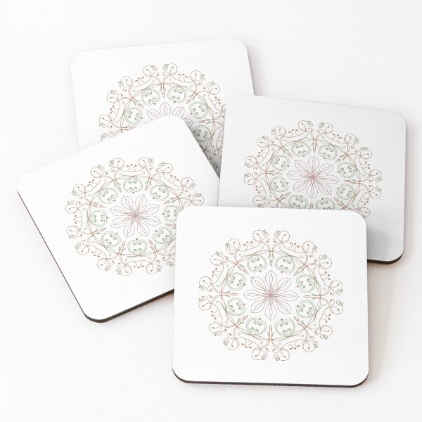 Item preview, Minimalist Organic Zen Mandala Spiritual Yoga Art designed and sold by Thompika.