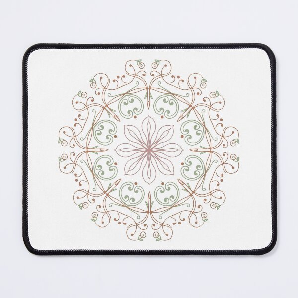 Item preview, Minimalist Organic Zen Mandala Spiritual Yoga Art designed and sold by Thompika.