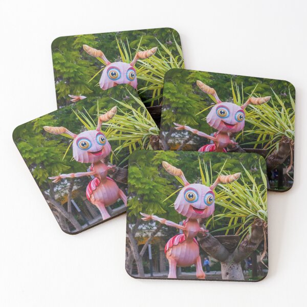 Item preview, Colorful Whimsical Ant Sculpture In Garden Park With Playful Cartoon Character Design designed and sold by Nmallia.