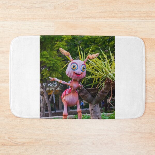 Item preview, Colorful Whimsical Ant Sculpture In Garden Park With Playful Cartoon Character Design designed and sold by Nmallia.