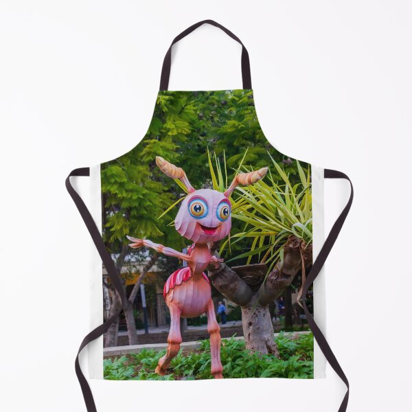 Item preview, Colorful Whimsical Ant Sculpture In Garden Park With Playful Cartoon Character Design designed and sold by Nmallia.