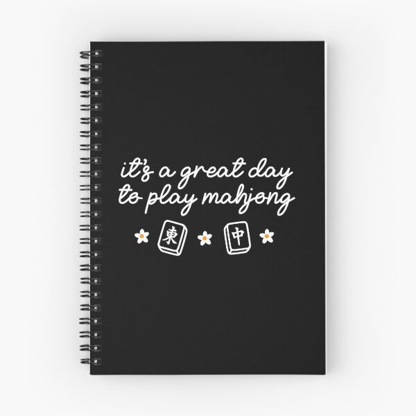 Item preview, It’s a Great Day to Play Mahjong designed and sold by designclub.