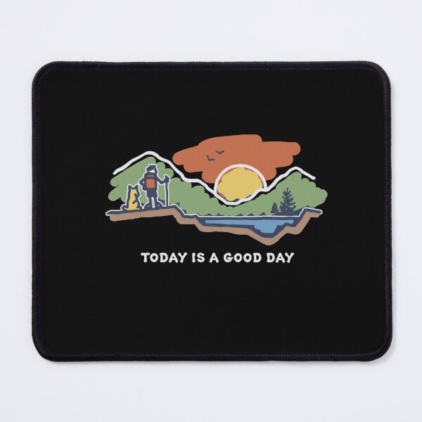 Item preview, Today is a Good Day - Mountain Hike with my dog designed and sold by Gbriel3.