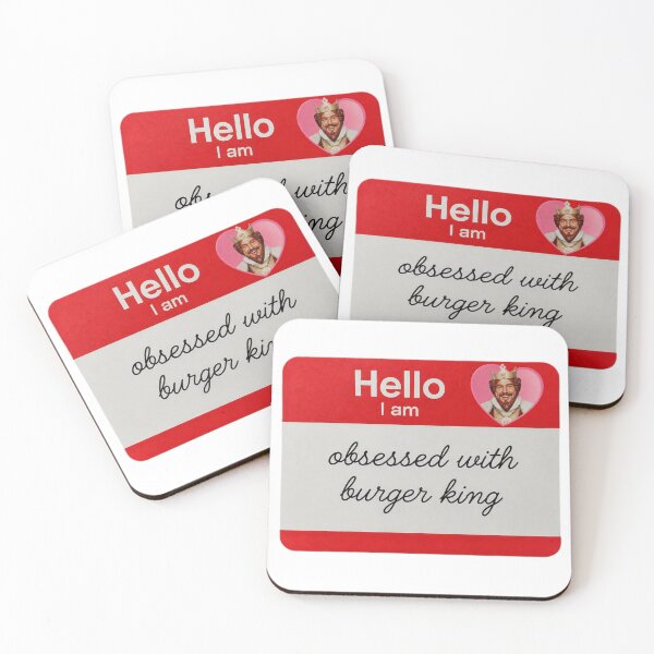 Item preview, Burger king love obsess obsessed boyfriend birthday funny prank meme gift weird designed and sold by CheeseBlueprint.