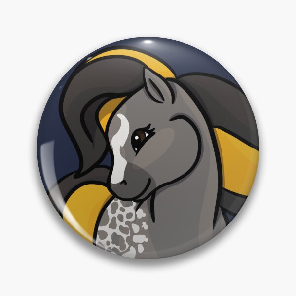 Item preview, Steel Grey Leopard Blanket Pony designed and sold by Old Water Cryptid .