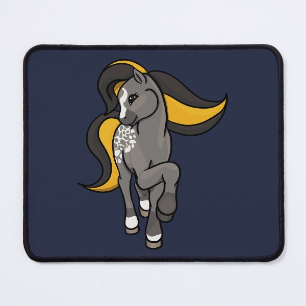 Item preview, Steel Grey Leopard Blanket Pony designed and sold by Old Water Cryptid .