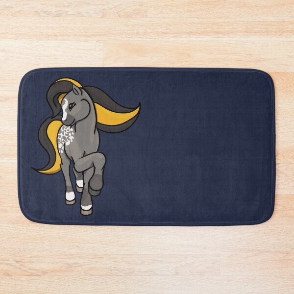 Item preview, Steel Grey Leopard Blanket Pony designed and sold by Old Water Cryptid .