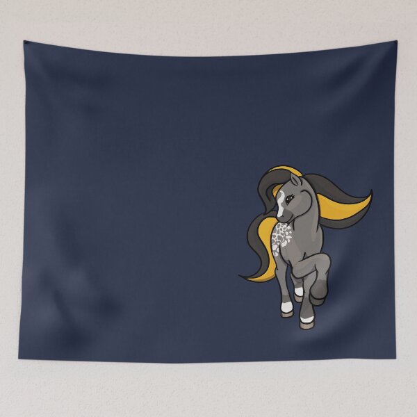 Item preview, Steel Grey Leopard Blanket Pony designed and sold by Old Water Cryptid .
