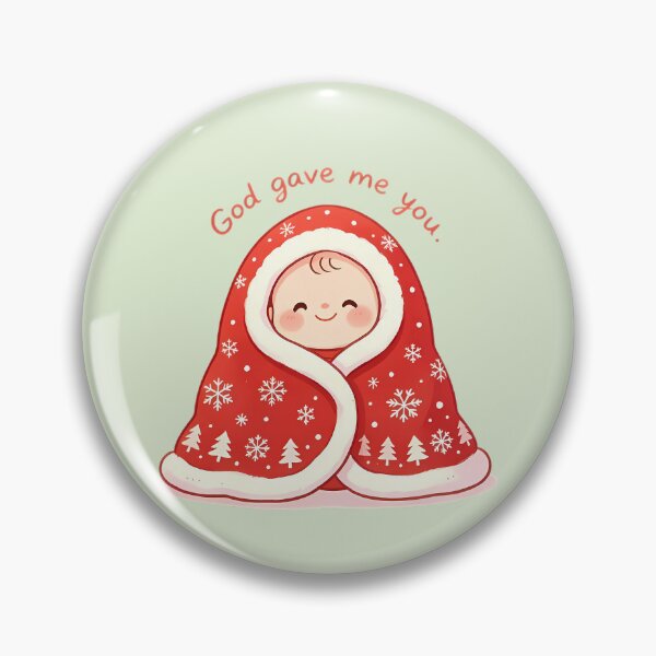 Item preview, God Gave Me You — Cute Christmas Baby Design designed and sold by Bondingbonding.
