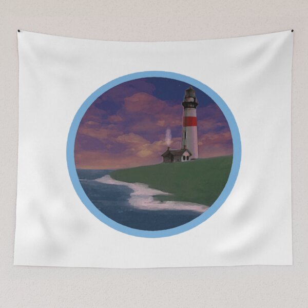 Item preview, Lighthouse at Twilight  designed and sold by atkinsonmars.