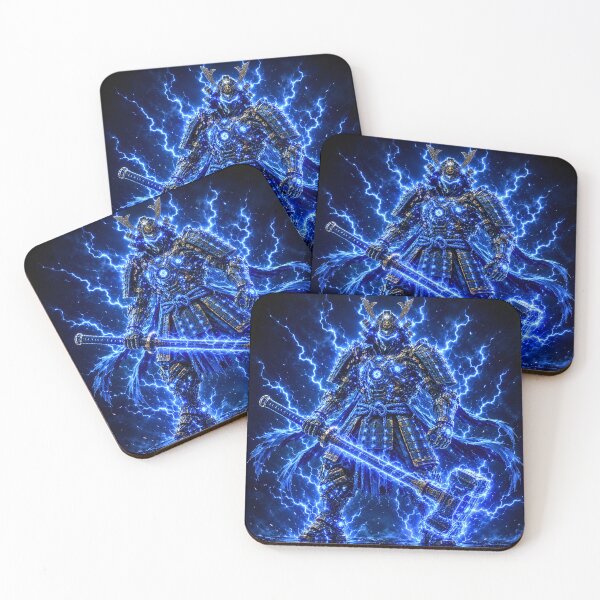 Item preview, Electric Bushido: Overcharged |High-Voltage Ronin  designed and sold by lavanya11.