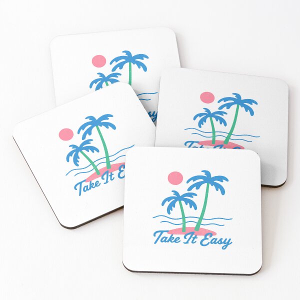 Item preview, The Beach Club Take It Easy designed and sold by Colorful-Garden.