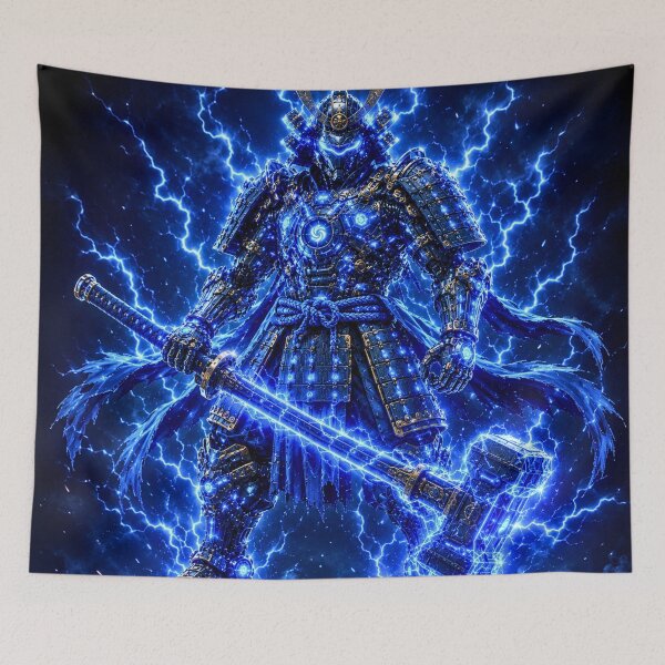 Item preview, Electric Bushido: Overcharged |High-Voltage Ronin  designed and sold by lavanya11.