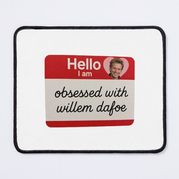 Item preview, Willem dafoe love obsess obsessed boyfriend birthday funny prank meme gift weird designed and sold by CheeseBlueprint.