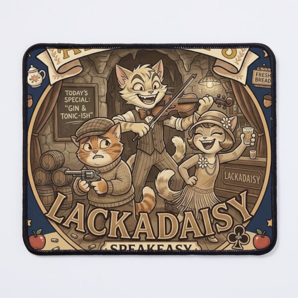 Item preview, Vintage Cartoon Cat Gang – Roaring 1920s Style Design designed and sold by CRAZYpaterns.