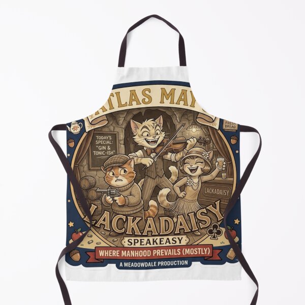 Item preview, Vintage Cartoon Cat Gang – Roaring 1920s Style Design designed and sold by CRAZYpaterns.