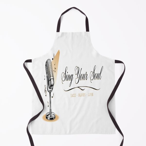 Item preview, Sing Your Soul – Vintage Jazz Blues Microphone Design" designed and sold by Midnight Veil Designs.