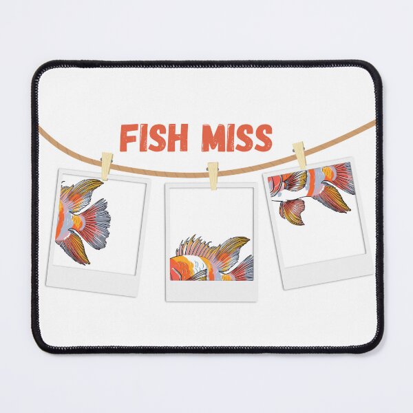 Item preview, Fish Miss – Funny Almost-Caught-It Ocean Graphic Tee | Diver & Photographer Gift designed and sold by SIGNAL & BLOOM.