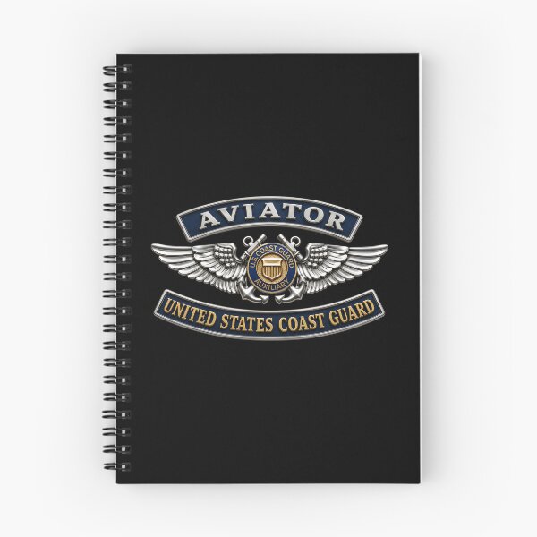 Item preview, USCG - Aviator Badge - Auxiliary w txt - 3D - Enhanced designed and sold by Military Insignia Products.