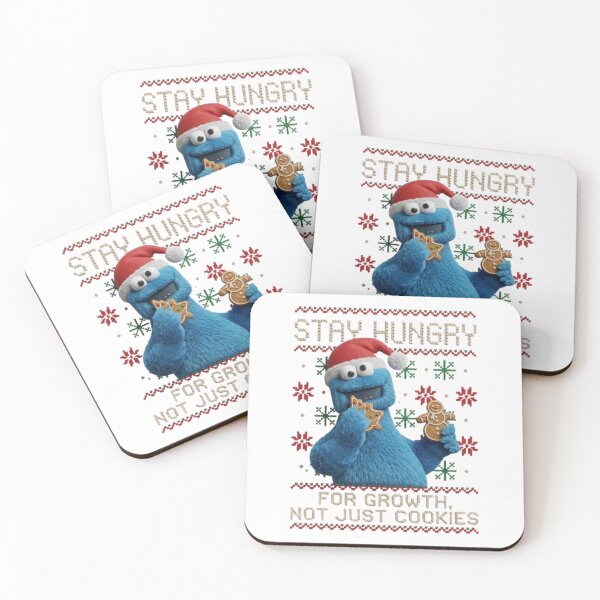 Item preview, Stay Hungry for Growth Christmas Cookie Monster Motivation Design designed and sold by My-Hoodies.