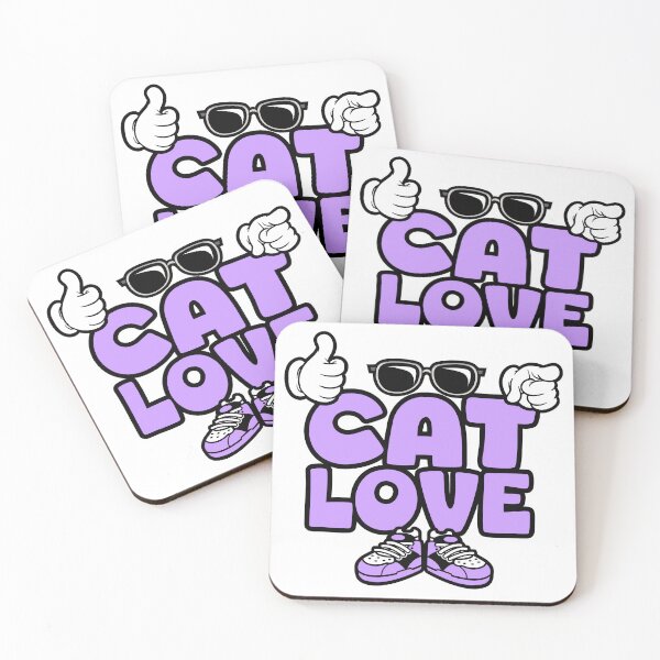 Item preview, CAT LOVE - PETS Graffiti Character Bold Popart designed and sold by NFTWords.