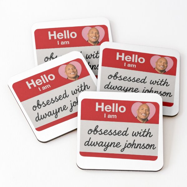Item preview, Dwayne johnson love obsess obsessed boyfriend birthday funny prank meme gift weird designed and sold by CheeseBlueprint.