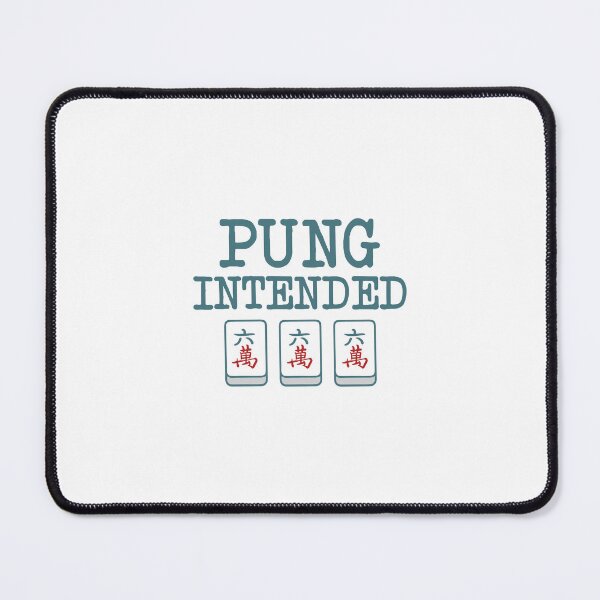 Item preview, Pung Intended Mahjong designed and sold by designclub.