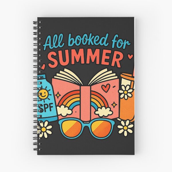 Item preview, Funny Book Lover Summer -  All Booked For Summer designed and sold by legendaryskins.