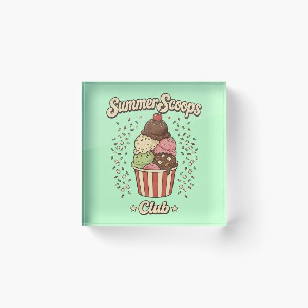 Item preview, Ice Cream Sundae Vintage Summer Vibes designed and sold by radiogalaxy.