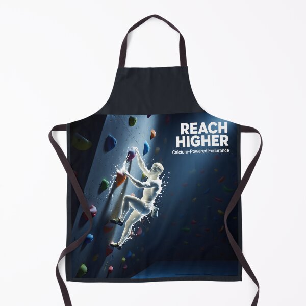 Item preview, Reach Higher Rock Climbing Art Print: Fluid Milk Aura Fitness Canvas designed and sold by Creative-RE.