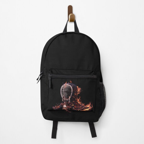 Item preview, Burning Kendo Mask designed and sold by sannimoe.