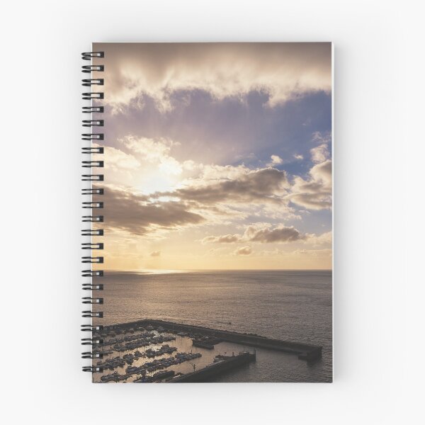 Item preview, Golden Light on Los Gigantes Marina, Tenerife designed and sold by Kasia Design.