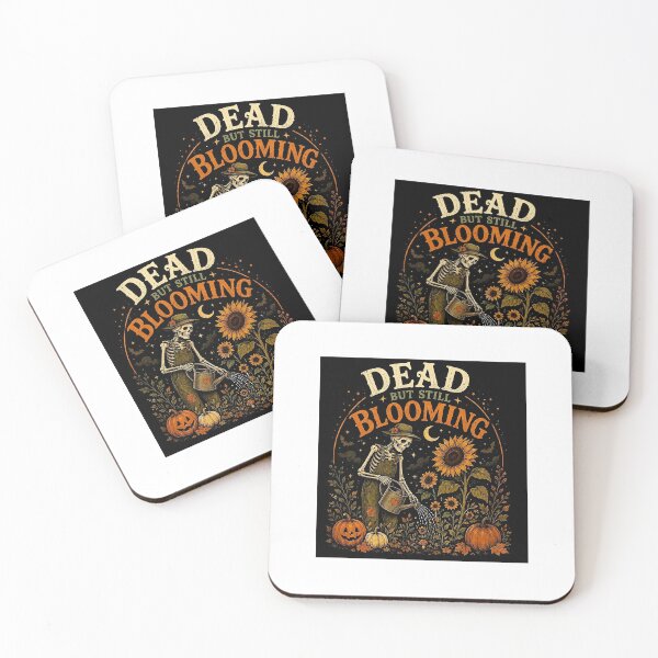 Item preview, Dead But Still Blooming Halloween Sticker  designed and sold by Velouraco77.