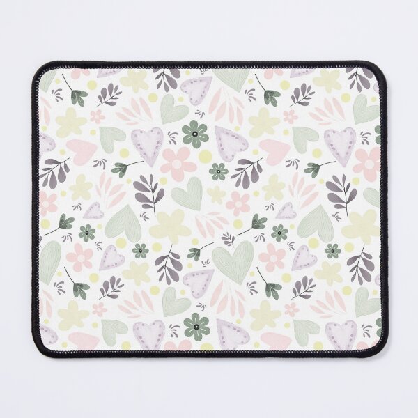 Item preview, Pastel Bloom Hearts Pattern designed and sold by HadHoda.