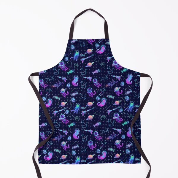 Item preview, Cosmic Neon Cats Playful Space Adventure designed and sold by Thai Vibe Studio.
