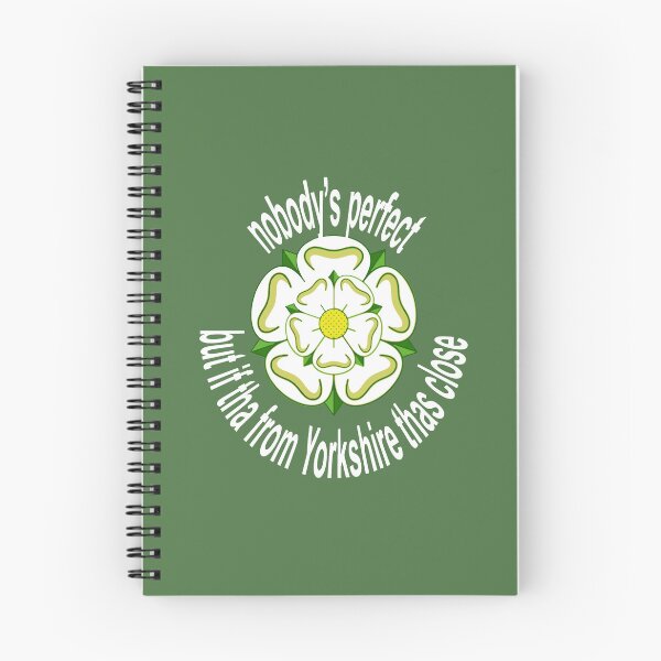 Item preview, Nobodys Perfect But If Tha From Yorkshire Thas Close White Text designed and sold by taiche.