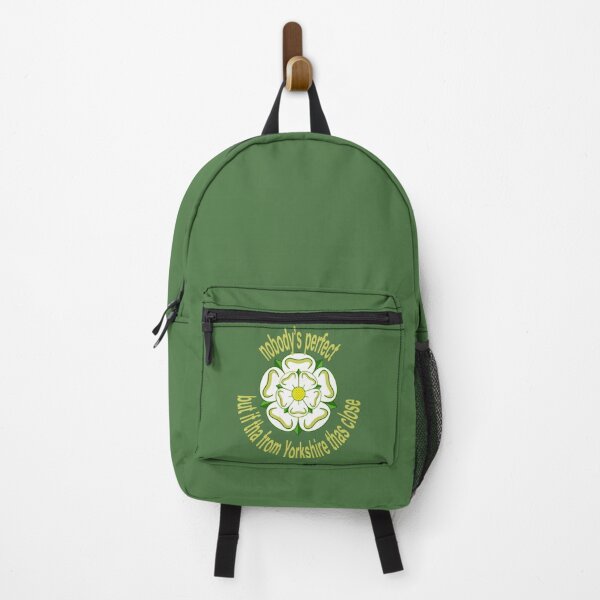 Item preview, Nobodys Perfect But If Tha From Yorkshire Thas Close Yellow Text designed and sold by taiche.
