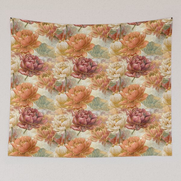 Item preview, Exotic Lotus Floral - Hawaiian Flower Pattern - Valentine'S Day Gifts For Her designed and sold by RoyalStarsPatts.