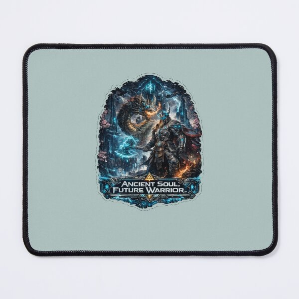 Item preview, Viking Cyber Warrior - Ancient Soul Future Warrior. designed and sold by SufirKapur.