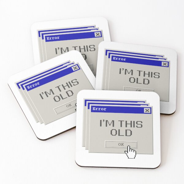 Item preview, 95 Nostalgia - I'M THIS OLD vintage retro computer vibes 90s millennial genx designed and sold by InanimateArt.
