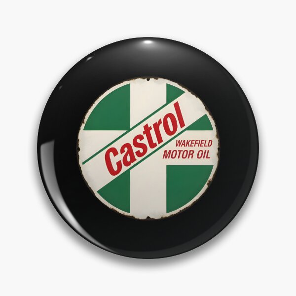 Item preview, Castrol Wakefield Motor Oil Circular Emblem Retro Style designed and sold by charleevanero.