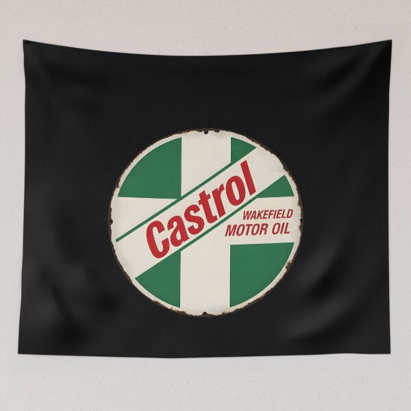 Artikelvorschau, Castrol Wakefield Motoröl-Kreisemblem im Retro-Stil entworfen und verkauft von charleevanero.