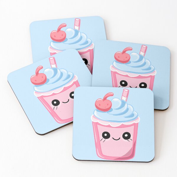 Item preview, Milkshake Drink Character Illustration designed and sold by Phyllya Design.