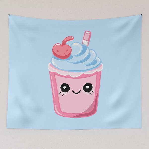 Item preview, Milkshake Drink Character Illustration designed and sold by Phyllya Design.