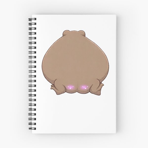 Item preview, Chubby Frog Butt with Sparkly Blush - Cute Kawaii Frog Butt designed and sold by Neurospicy Trolls.