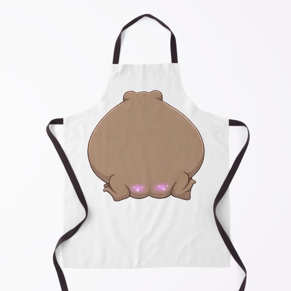Item preview, Chubby Frog Butt with Sparkly Blush - Cute Kawaii Frog Butt designed and sold by Neurospicy Trolls.