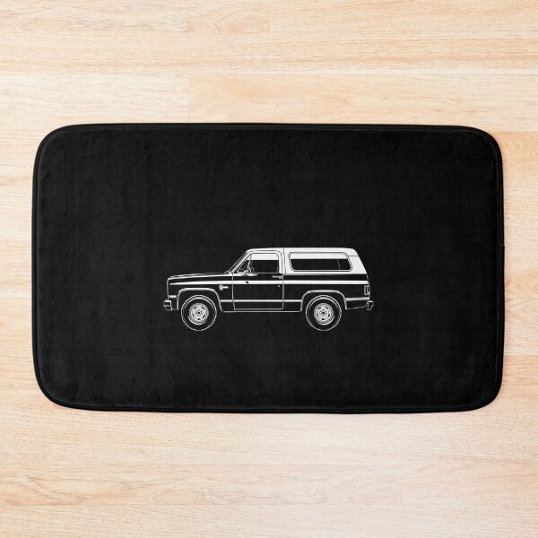 Item preview, Classic SUV Side Profile White Outline designed and sold by charleevanero.