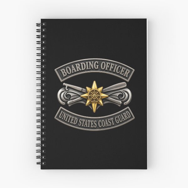 Item preview, USCG - Boarding Officer w txt - 3D - Enhanced designed and sold by Military Insignia Products.