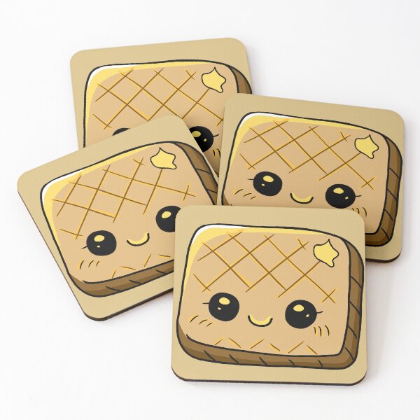 Item preview, Toast Breakfast Character Illustration designed and sold by Phyllya Design.