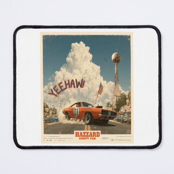 Item preview, Hazzard County Fair Featuring the General Lee | Retro County Fair Pop Culture Design designed and sold by Ignorant-Artist.